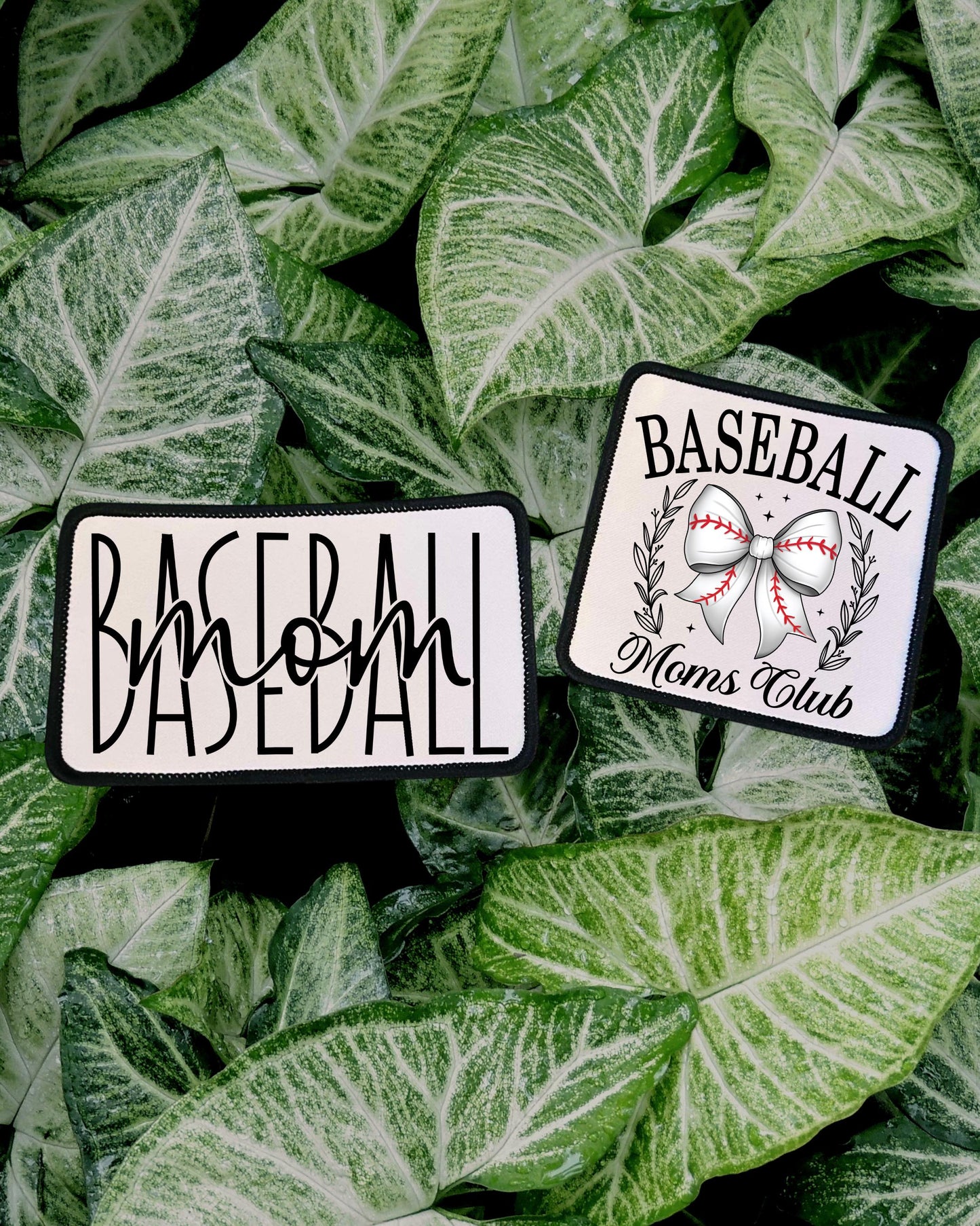 Baseball Mom- Baseball- Softball- Checkered- Softball Patches- Baseball Patches- Trucker Hats- Baseball Hats- Hats- Custom Patches- Iron On