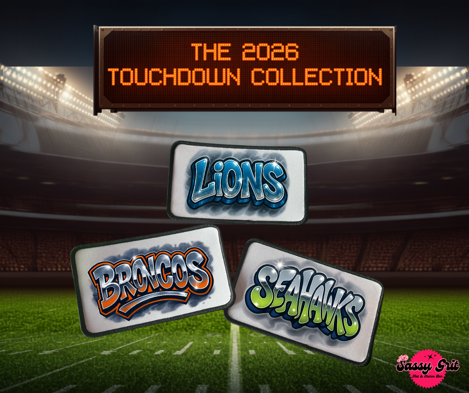 Touchdown Collection Hat Patches (Multiple Options)