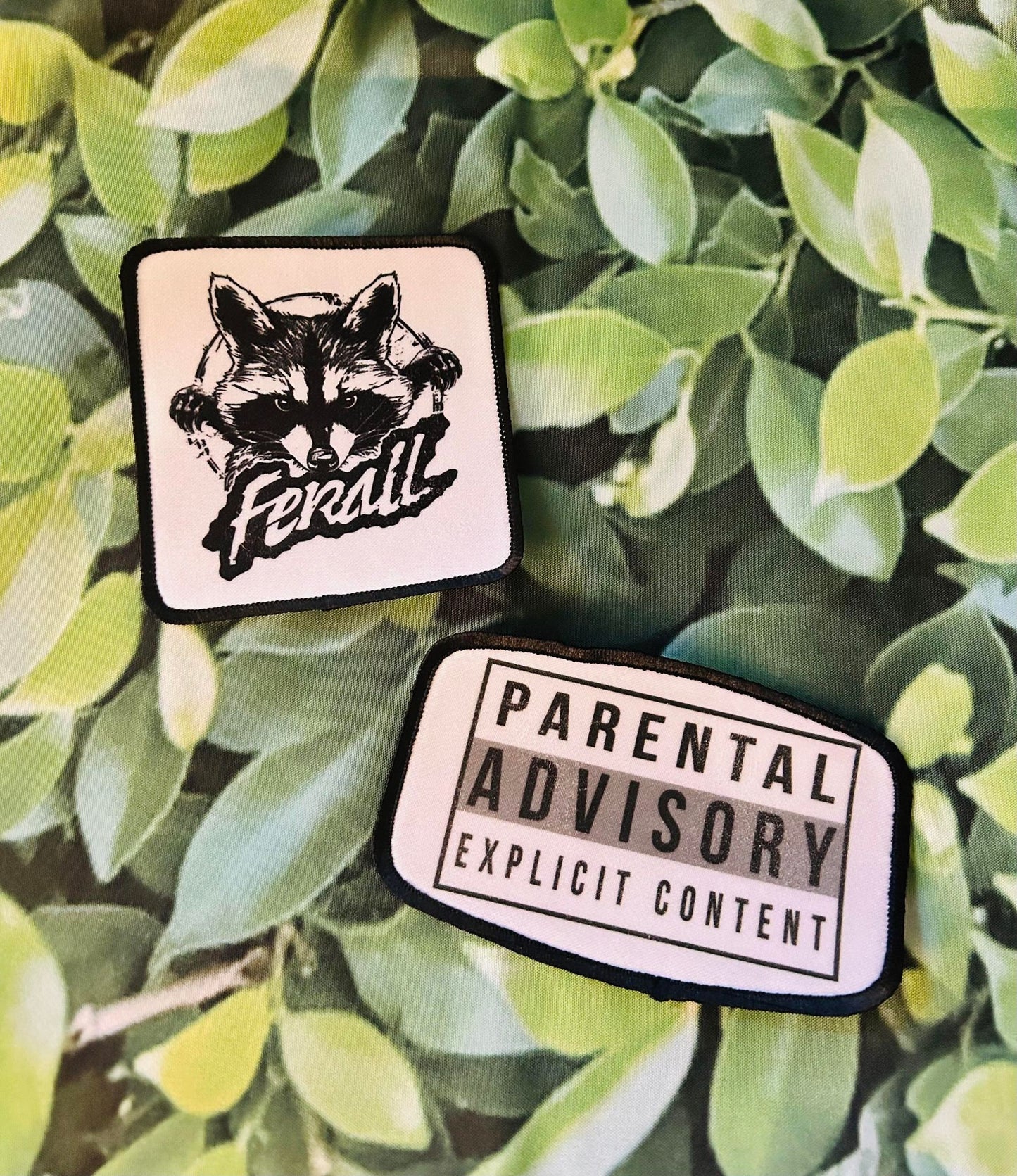 Ferall - Sublimation Patches- Trucker Hat Patch- Hat Patch- Custom Patches- Funny Patches