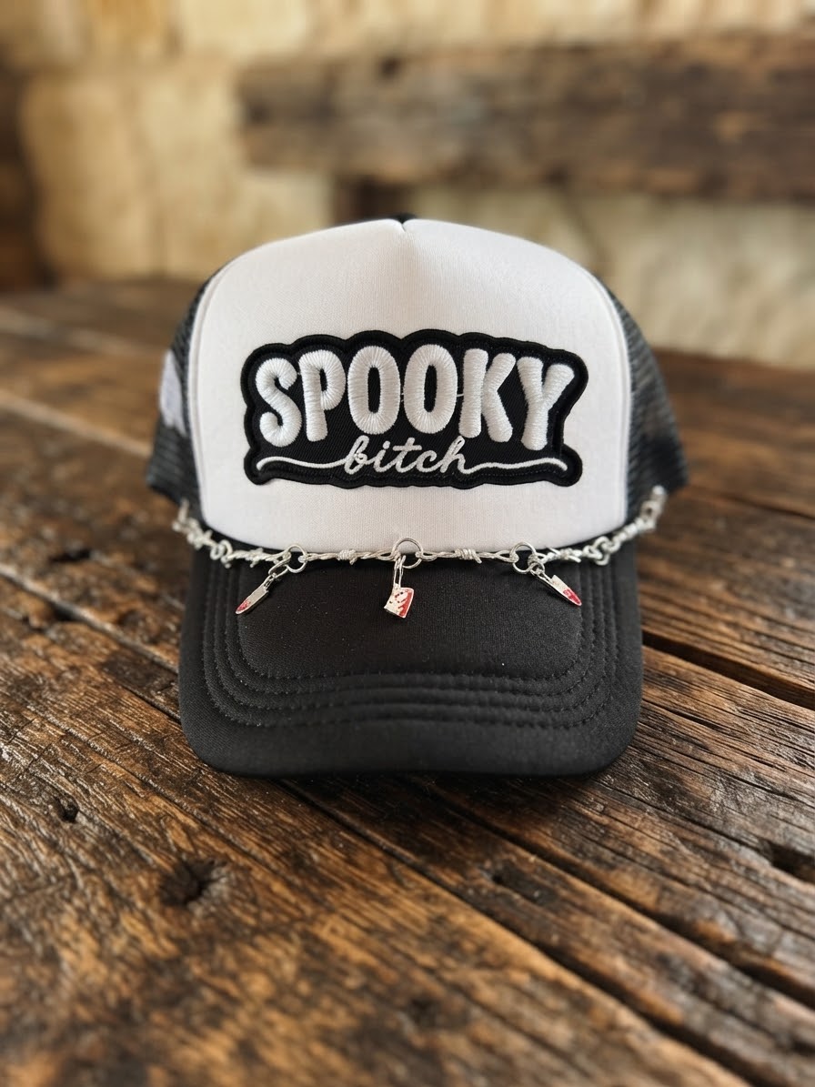 Spooky B*tch Trucker Hat
