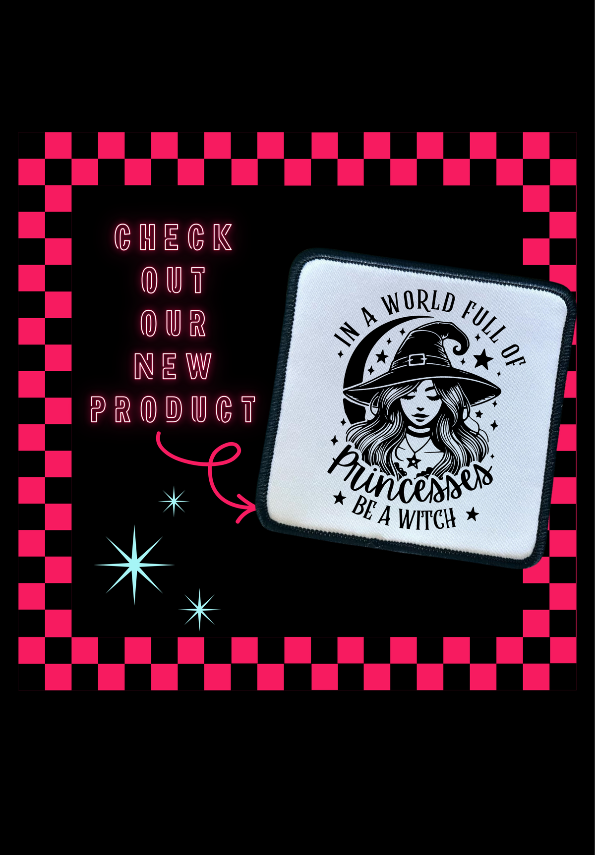 Halloween Patches- Sublimation- Iron On- Sassy