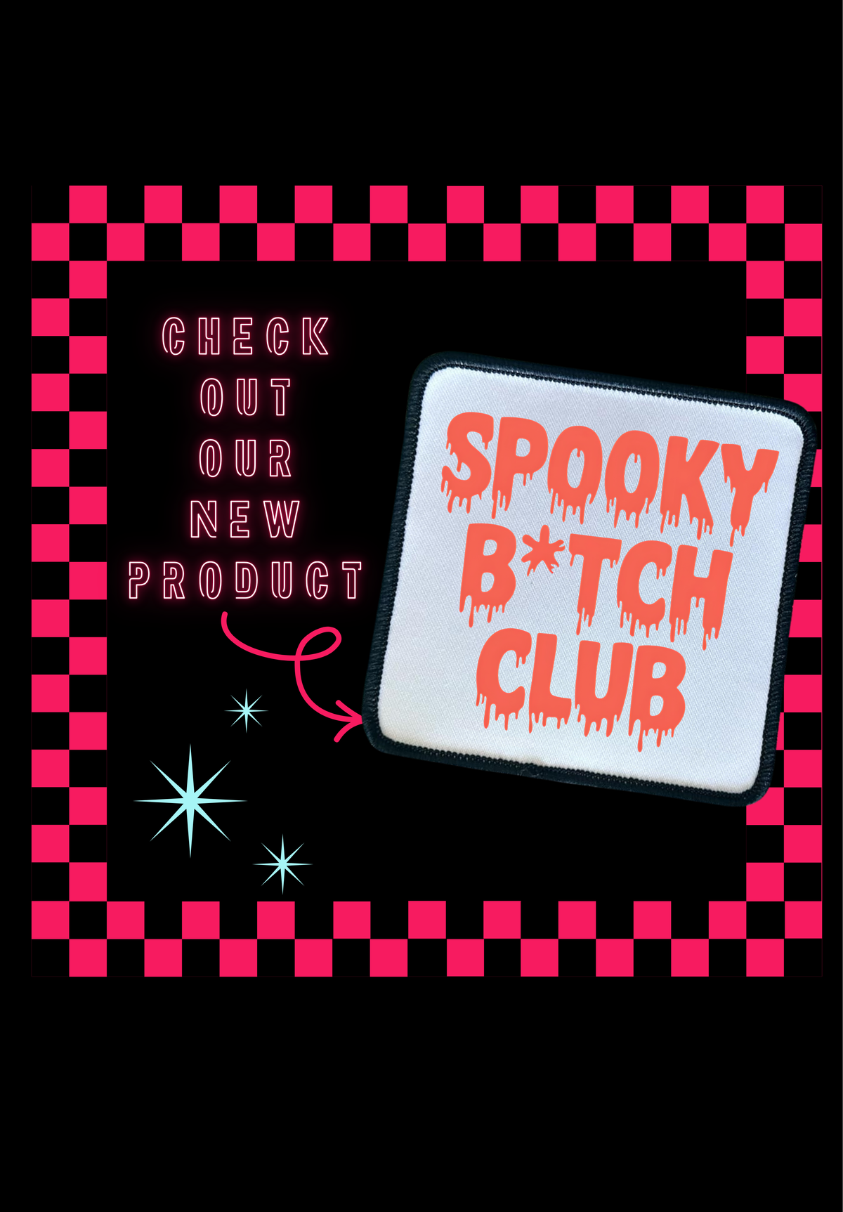 Halloween Patches- Sublimation- Iron On- Sassy