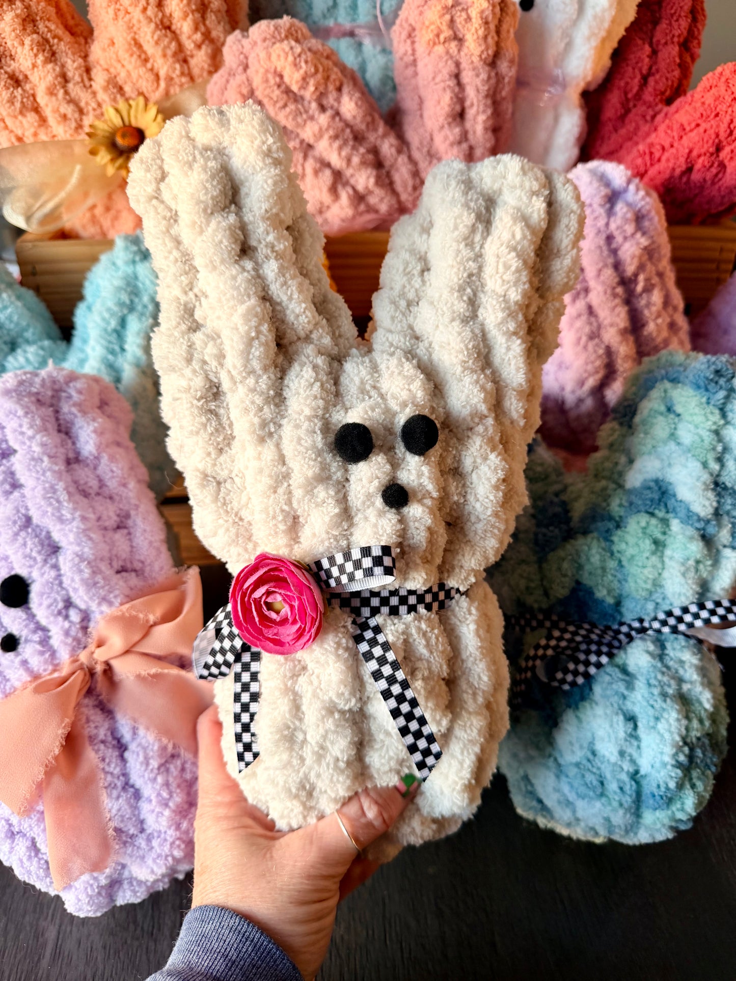 Custom Peeps!! Finger Knit