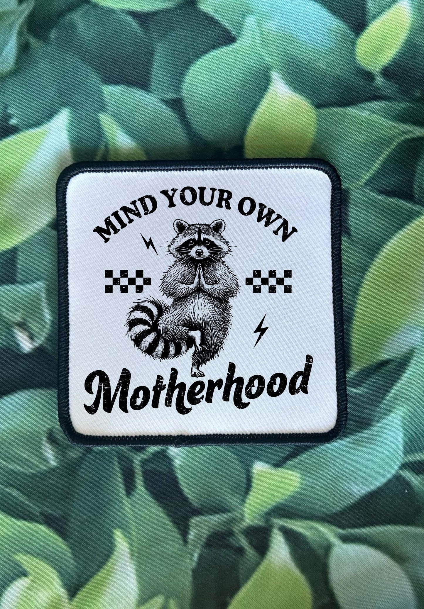 Sassy Motherhood Patches! Cool Moms Have Tattoos- Mind Your Own Motherhood- Iron On- Sublimation-Sassy Sayings- Trucker Hats-Custom Patches