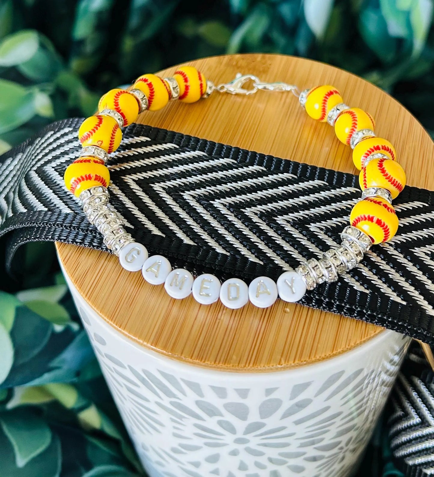 Personalized Sports Hat Chain: Baseball, Softball, Football, Soccer, Basketball