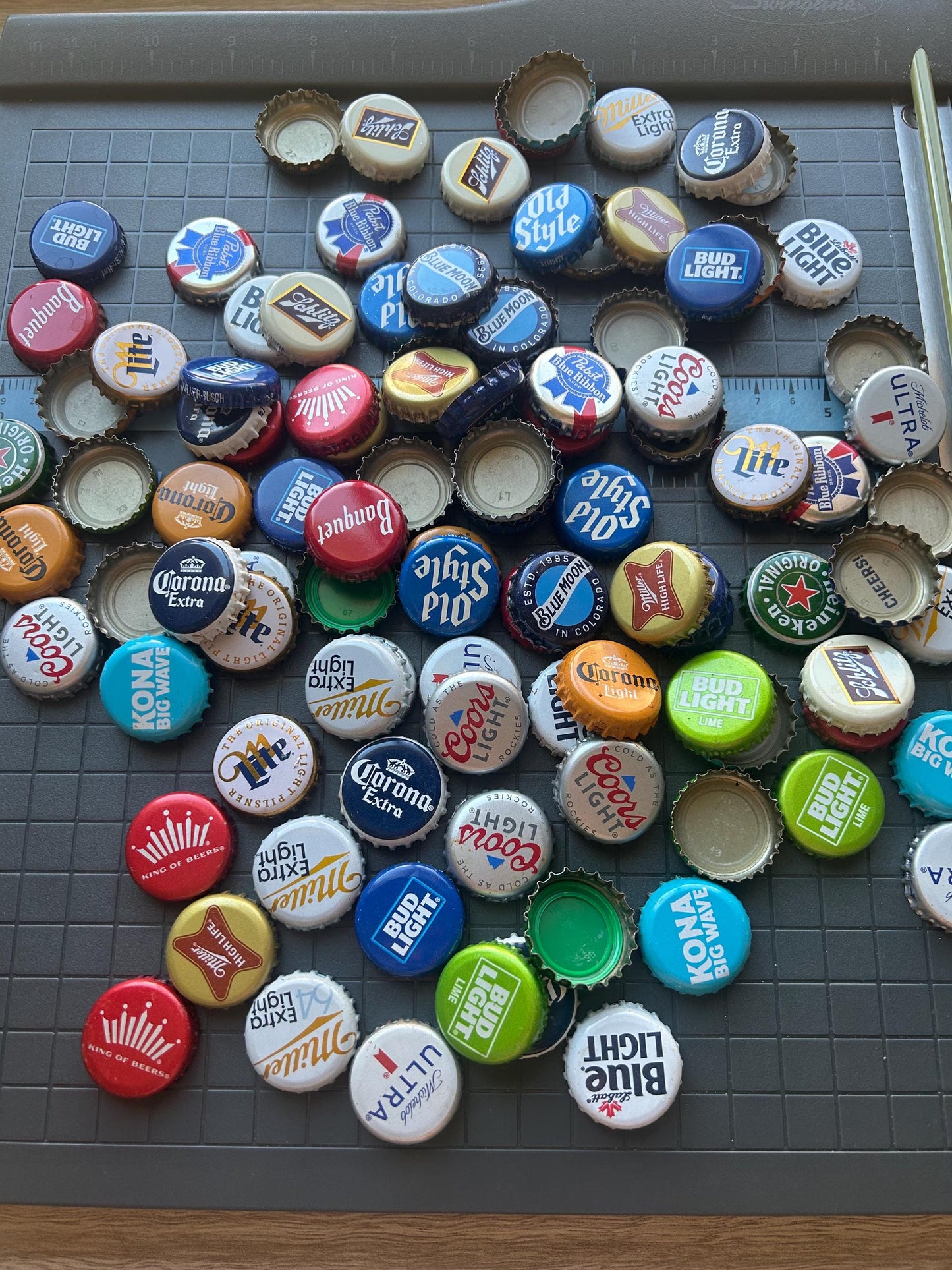 Beer Cap Hat Chains- Trucker Hat Chains- Hand Made- Custom Hat Chains- Guinness- Miller- Blue Moon- Heineken- Trucker Hats