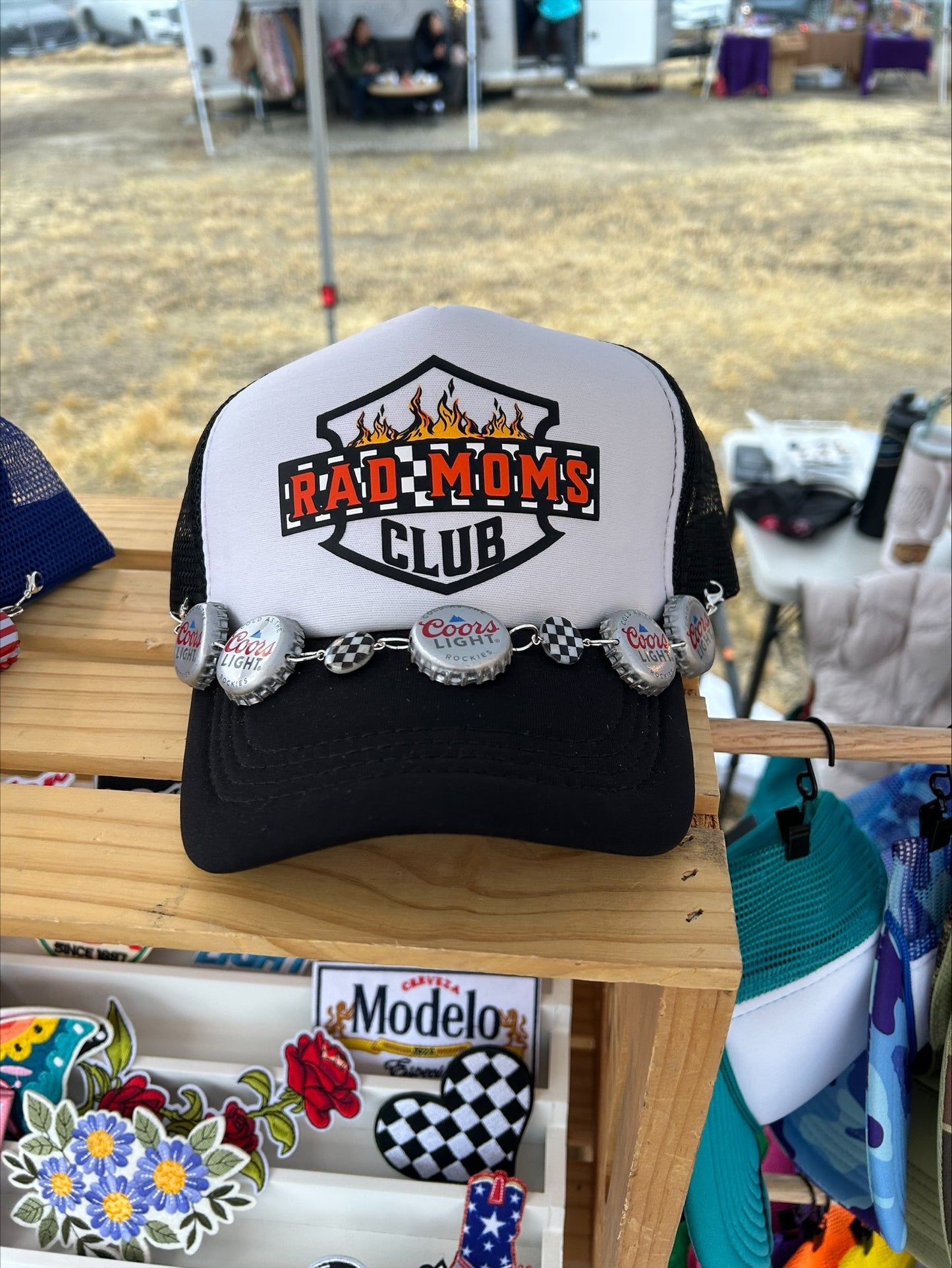 Bad Moms Club- Trucker Hat- Custom Hat- Coors Hat Chain