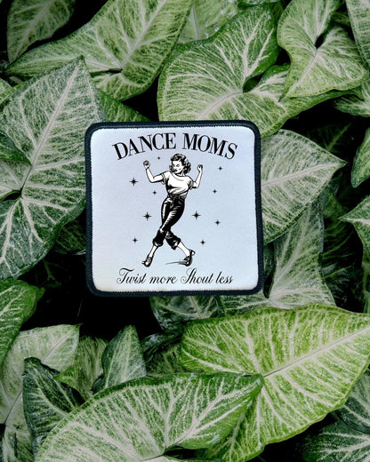 In My Dance Mom Era- Dance Moms- Cool Dance Mom Social Club- Cheer Dad- Hat Patches- Trucker Hats- Custom Patches- Iron On