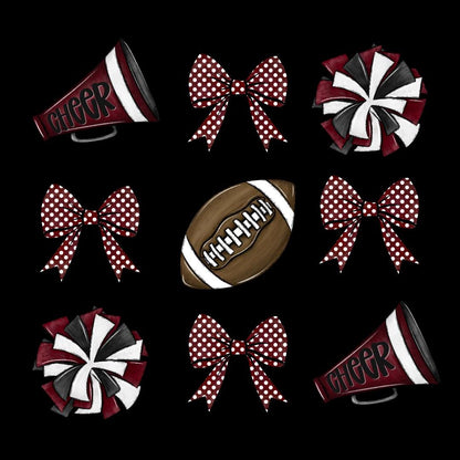 Best Dance Mom Ever- Senior 2025 Cheer- Football Cheer Patches- Colorful Cheer Patches- Custom Patches- Iron On