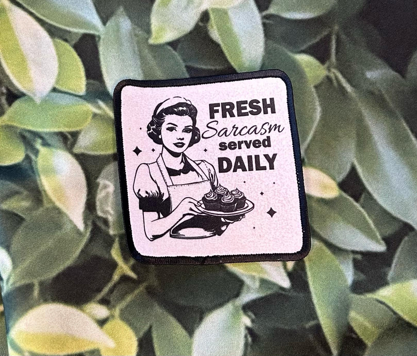 Sassy Patches! Sublimation- Retro Women- Fresh Sarcasm- I've Got My Sassy Pants- I'm Not Rude- If You Cant Kill Them With Kindness- Iron On