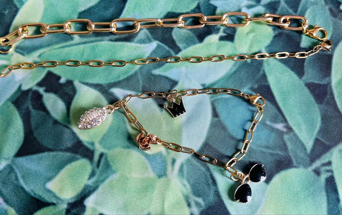 Charm Bracelets- Trendy Jewelry- Create Your Own Jewelry- Gold Chain- Silver Chain- Black Chain