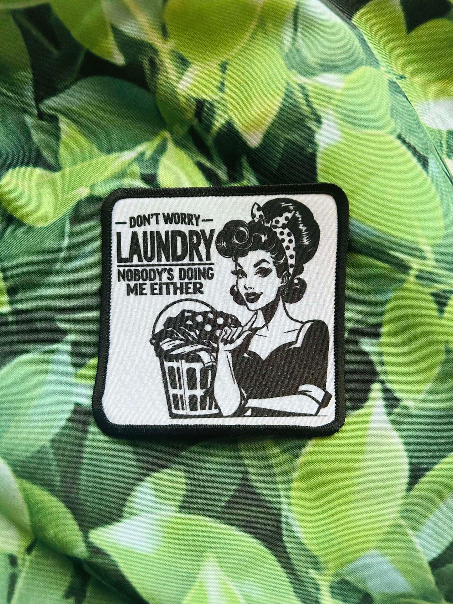 Sassy Patches- Retro Girl- Retro Woman Patches- Hat Patches- Coffee, because Murder is Wrong- I Baked You Some Shut The- Sublimation- Iron