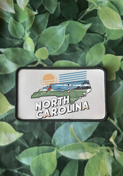 State Patches- Iron On- Michigan- Utah- New York- Delaware- North Carolina- Kentucky- Montana- Trucker Hats- Sublimation- Beanies