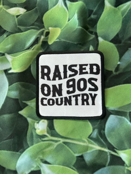 Country Patches- Raised on 90s Country- Fueled By Coffee & Country Music- A Little Country A Little Hood-Just A Small Town Girl- Iron On