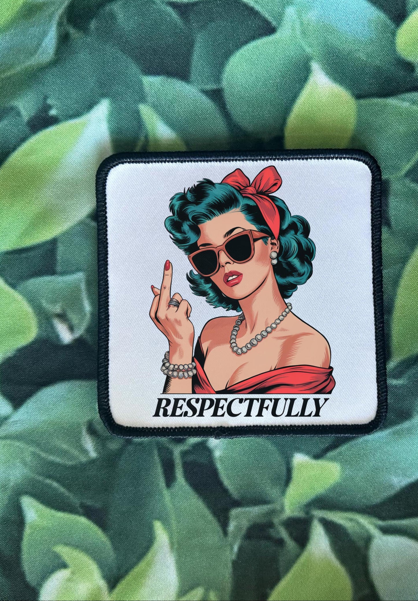 Respectively- Edgy Patch- Funny Patches- Sublimation- Iron On- Sassy Patch- Retro