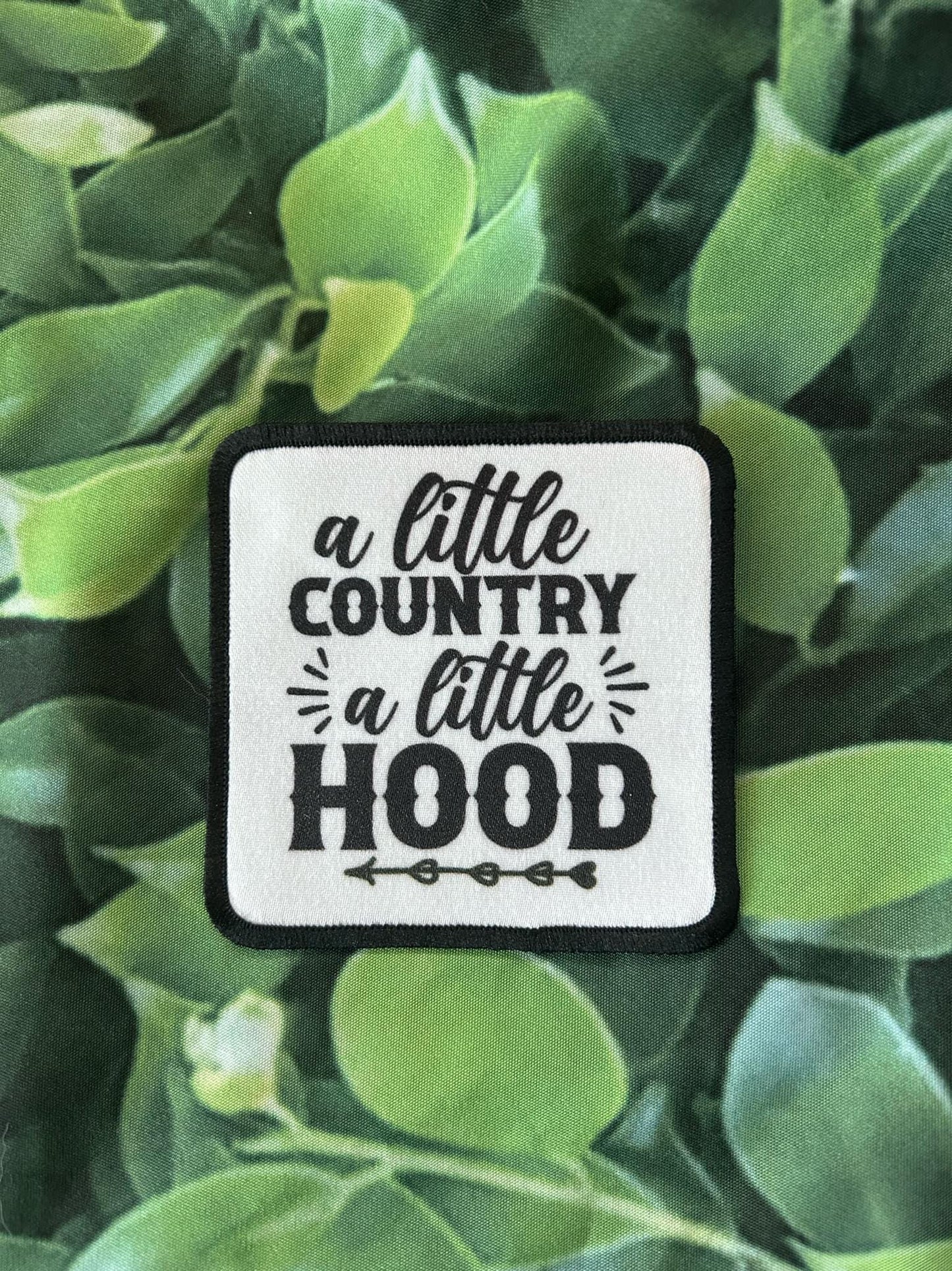 Country Patches- Raised on 90s Country- Fueled By Coffee & Country Music- A Little Country A Little Hood-Just A Small Town Girl- Iron On