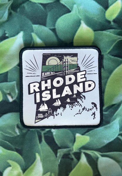 State Patches- Florida- Maine- Ohio- Texas- Georgia- California- Arizona- Rhode Island- Colorful Patches- Sublimation- Iron On