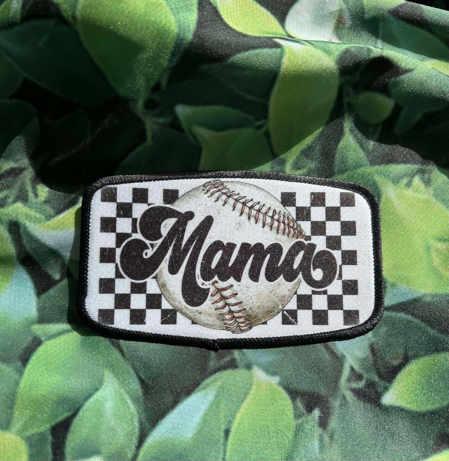 Baseball Mama Patches- Loud and Proud Sports Moms- Patches- Sublimation Patches- Trucker Hat Patches- Custom Patches- Baseball Patches- Iron