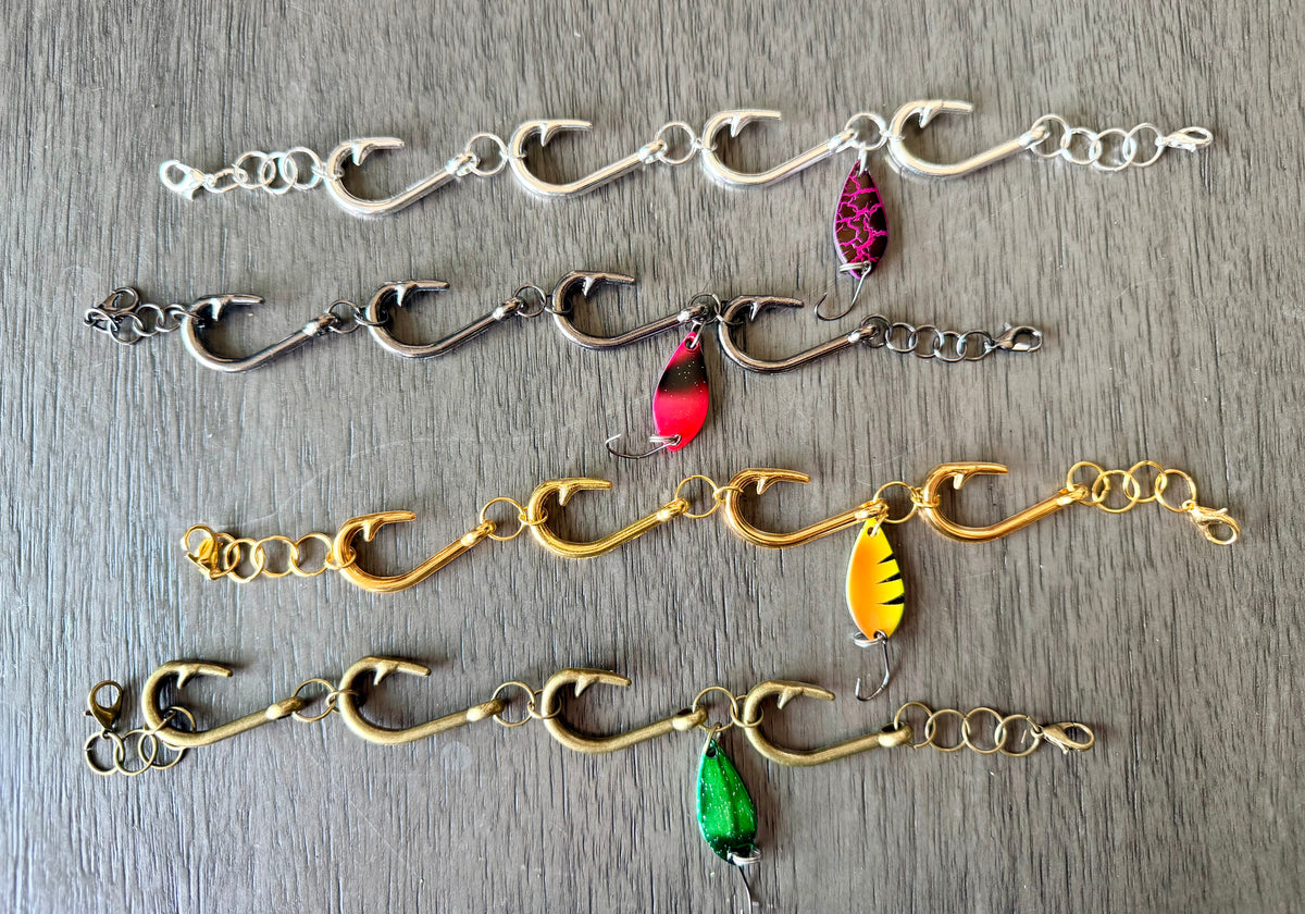 Fishing Hooks w/ Spinners