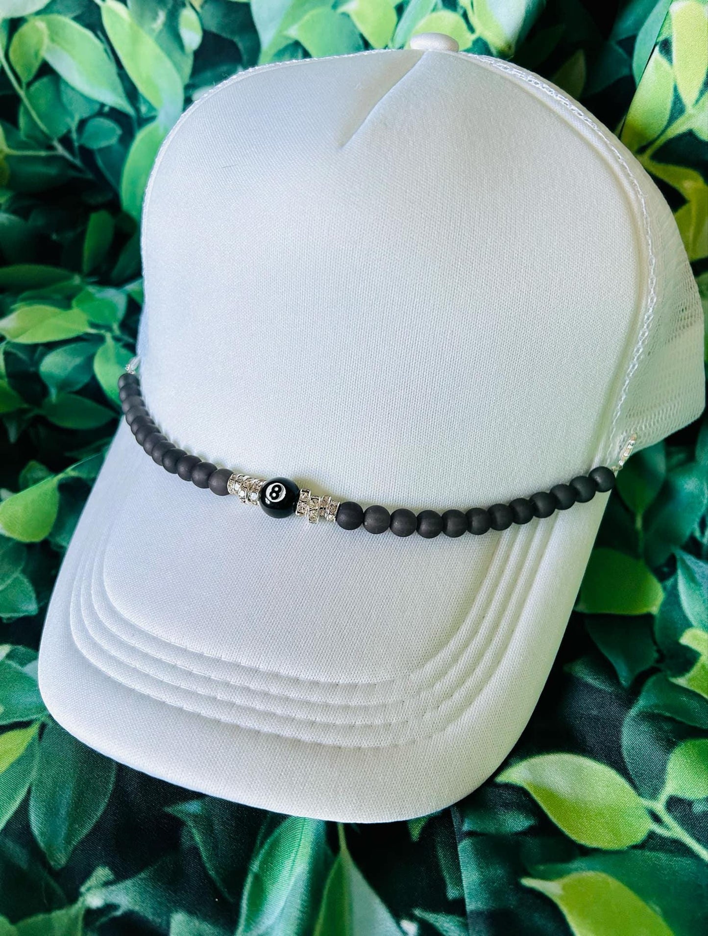 Vegas Hat Chains! Playing Cards- Dice- Poker- Eight Ball- Checkered- Beads- Hat Chains- Trucker Hat Chains- Custom Hat Chains- Custom Hats