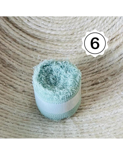 Cowgirl Hat Accessories- Create Your Own- Straw Cowgirl Hat- Cowgirl Style- Cowboy Hat- Chenille Ribbon