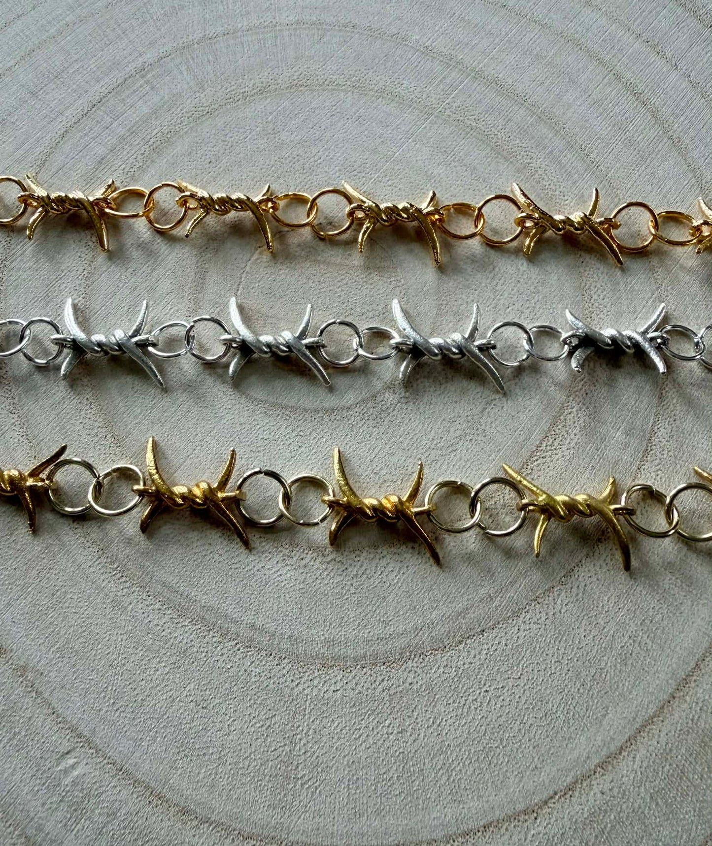 Barbed Wire Trucker Hat Chain