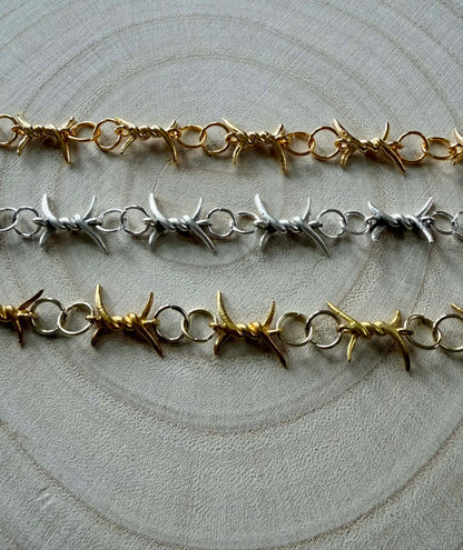 Barbed Wire Trucker Hat Chain
