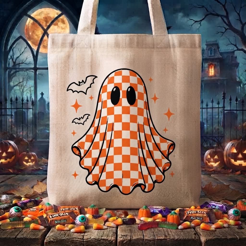 Halloween Treat Bags!! Custom Tote Bags for Kiddos