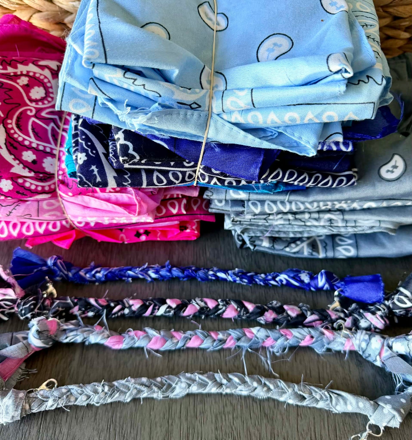 Bandana Trucker Hat Chains - All Colors & Designs- Neon- Camo