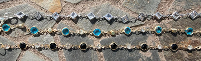 The Sparkle Collection! Hat Chains- Trucker Hats- Gold/Silver- Gems
