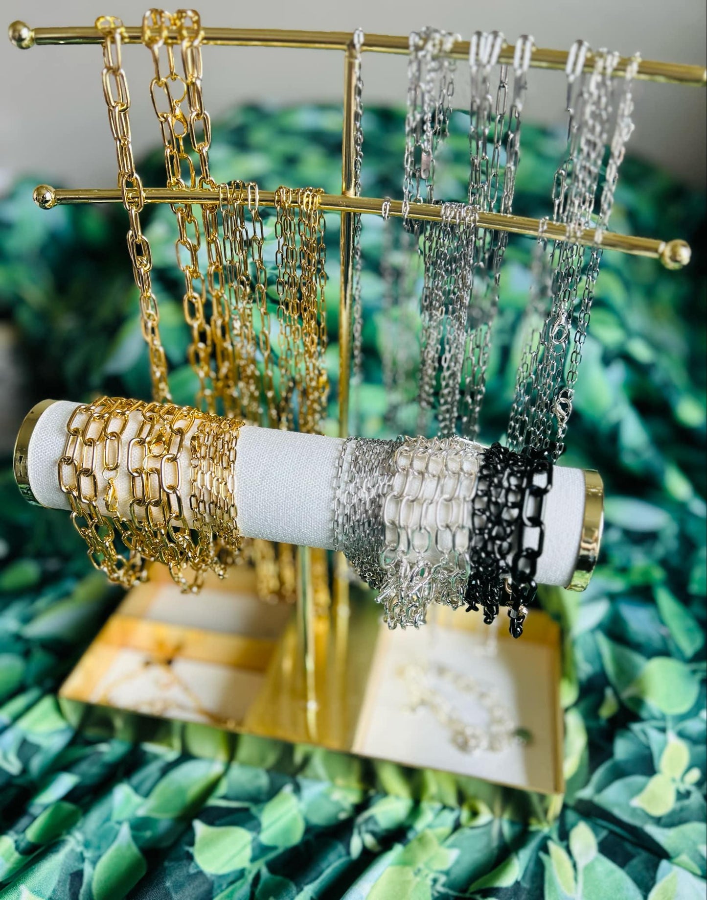 Charm Necklaces- Trendy Jewelry- Create Your Own Jewelry- Gold Chain- Silver Chain