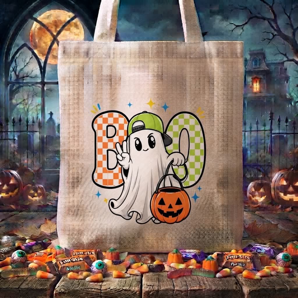 Halloween Treat Bags!! Custom Tote Bags for Kiddos