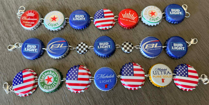 Red, White & Blue Hat Chain Collection- 4th of July- Trucker Hat Chains