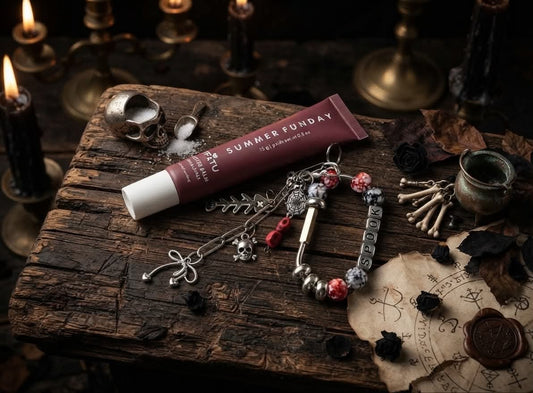 Halloween Keychain- Spooky- Lip Gloss-Charms