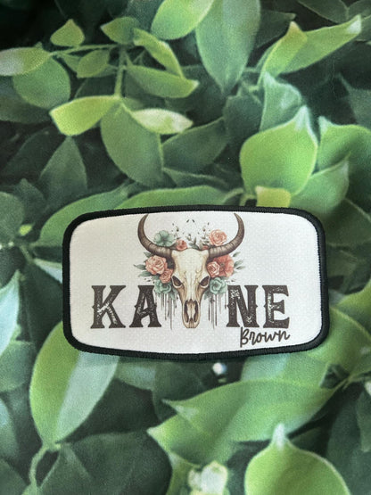 Country Singer Patches! Wallen - Kane Brown- Post Malone- Shaboozey-Iron On-Sublimation Patches- Popular Country-Trucker Hats-Custom Patches