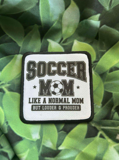 Soccer Mom- Like A Normal Mom But Louder And Prouder- Soccer Hat- Custom Soccer Mom Hat- Sublimation- Iron On- Trucker Hat
