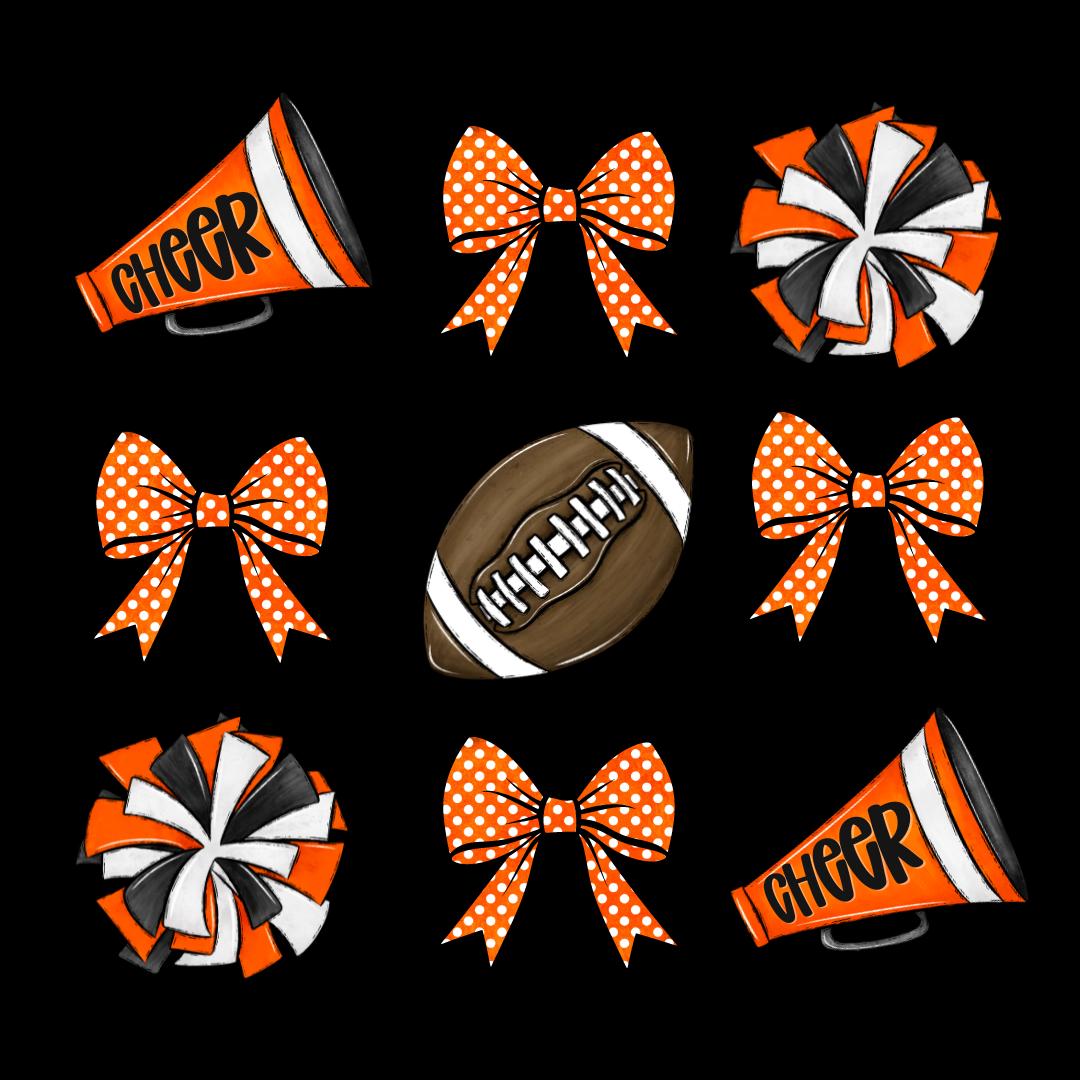 Best Dance Mom Ever- Senior 2025 Cheer- Football Cheer Patches- Colorful Cheer Patches- Custom Patches- Iron On