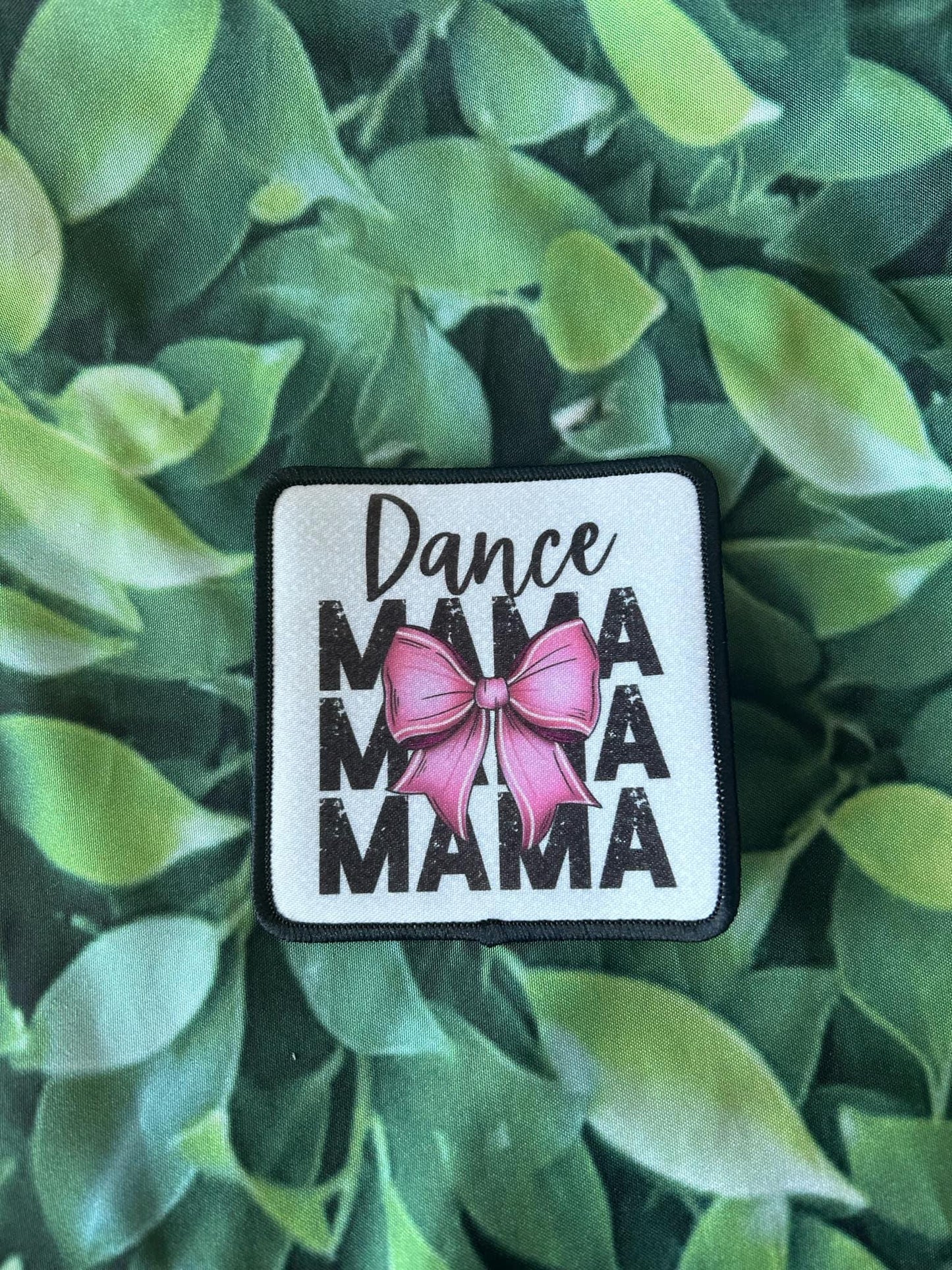 Dance Mom- Dance Mama- Dance Patches- Silver Glitter- Gold Glitter- Patches- Iron On