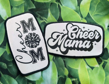 Cheer Leading Patches- Cheer Patches- Custom Patches- Sublimation- Cheer Mama- Cheerleading