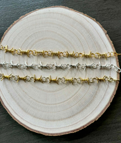 Barbed Wire Trucker Hat Chain