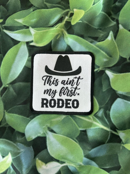 Country Patches!- Howdy- Tonight Its Bottoms Up- This Ain't My First Rodeo- Iron On- Sublimation- Trucker Hats- Sparkly