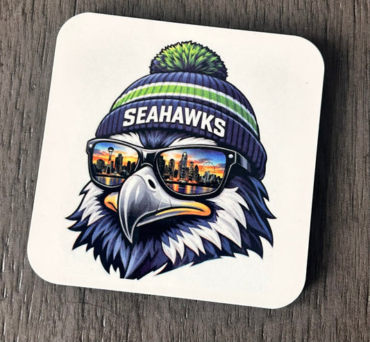 SEAHAWKS! Celebrate With A Custom Magnet! Football Magnet- Great Gift