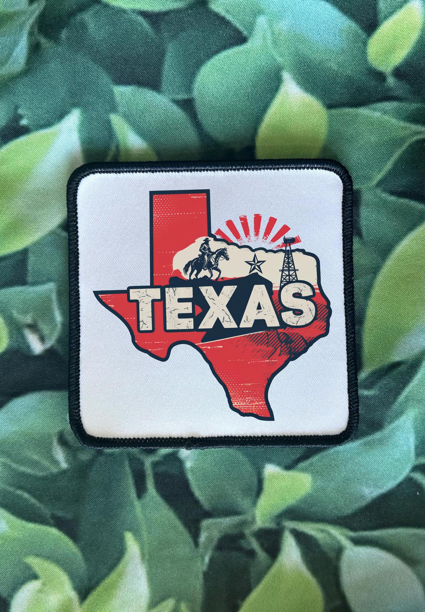State Patches- Florida- Maine- Ohio- Texas- Georgia- California- Arizona- Rhode Island- Colorful Patches- Sublimation- Iron On