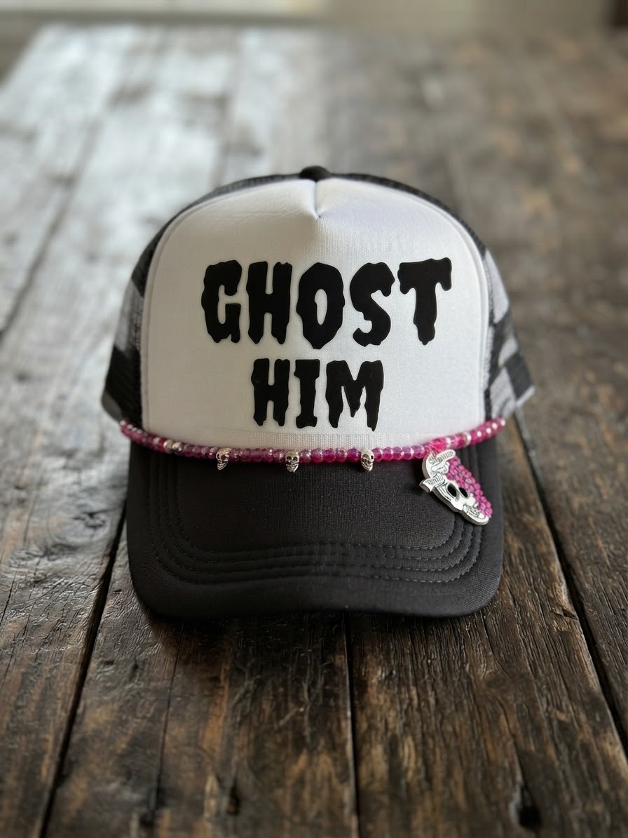 Ghost Him Trucker Hat