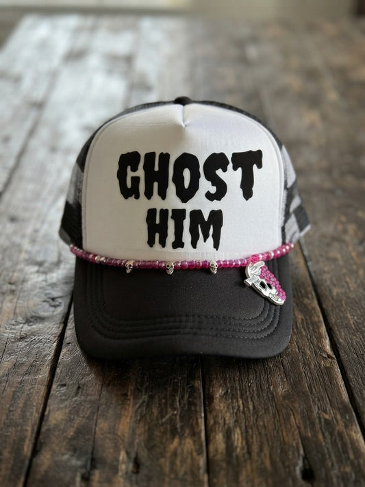 Ghost Him Trucker Hat