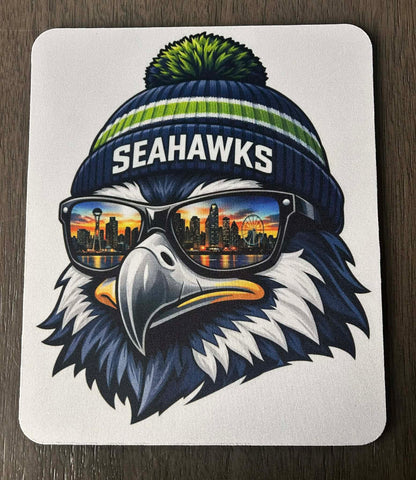 SEAHAWKS! Grab A Custom Mouse Pad...Must Have For The Office!