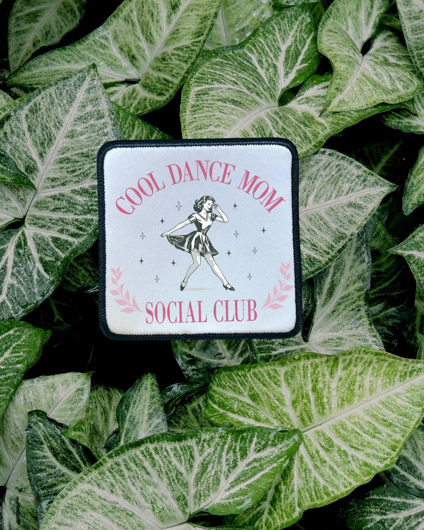 In My Dance Mom Era- Dance Moms- Cool Dance Mom Social Club- Cheer Dad- Hat Patches- Trucker Hats- Custom Patches- Iron On