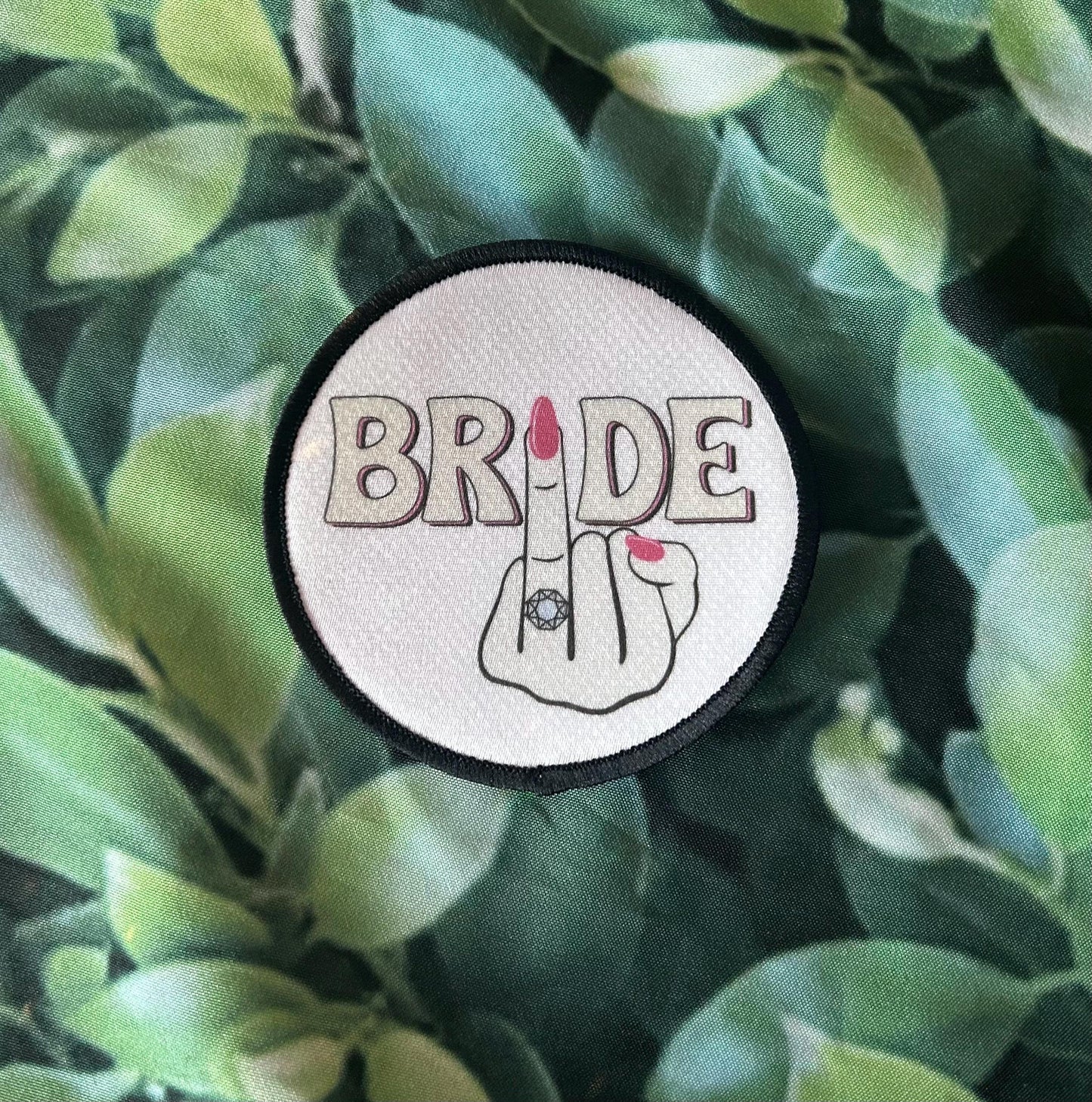 Bride Patches- Sassy Bride- Ring Finger- Wedding Patches