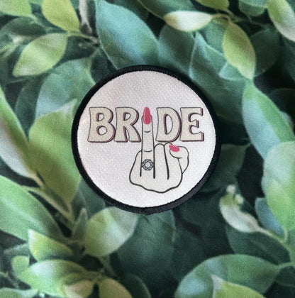 Bride Patches- Sassy Bride- Ring Finger- Wedding Patches