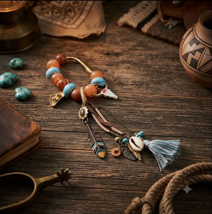 WESTERN KEYCHAINS! One of a Kind - Sassy